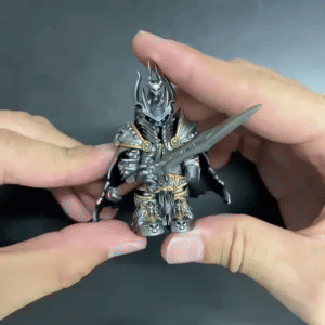 Crusader Figurine, Magnetic Action Figure 2