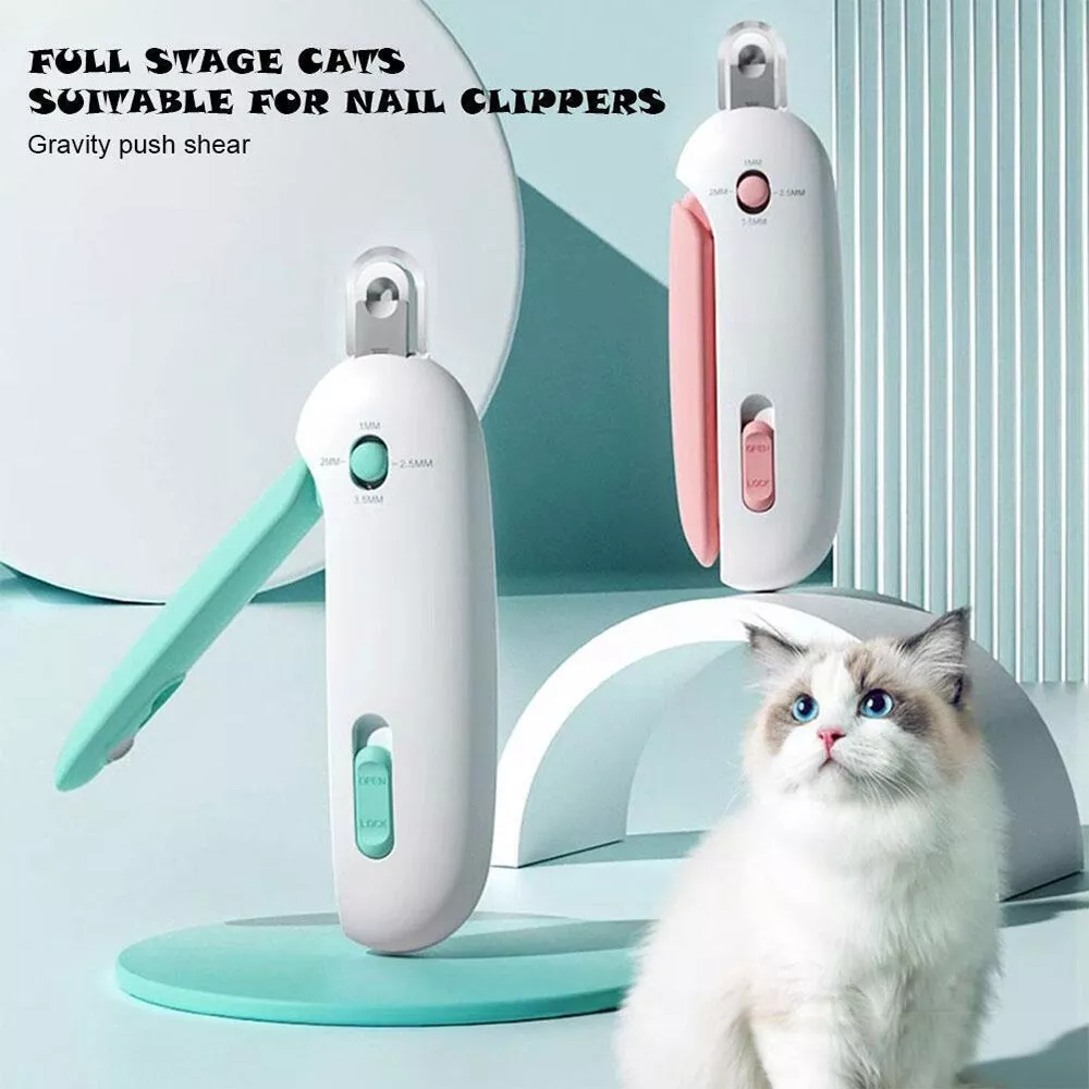 Safety Sensor Cat Dog Nail Clippers Trimmer 3