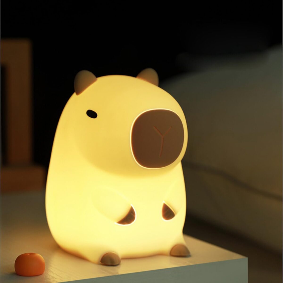 Cute Capybara LED Night Light 3