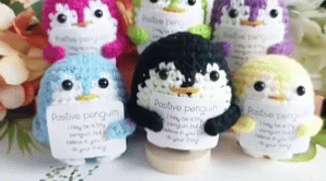 Handmade Positive Penguin 3