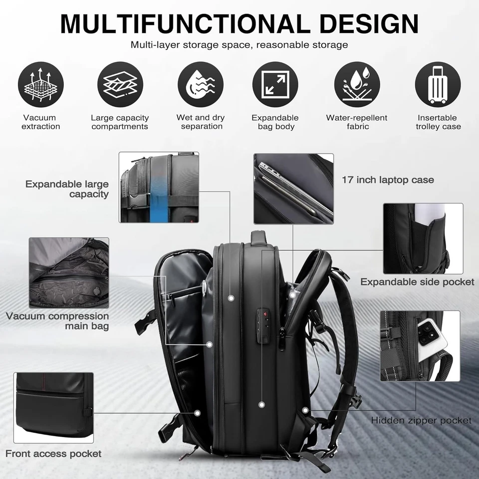 Vacuum Travel Backpack 3