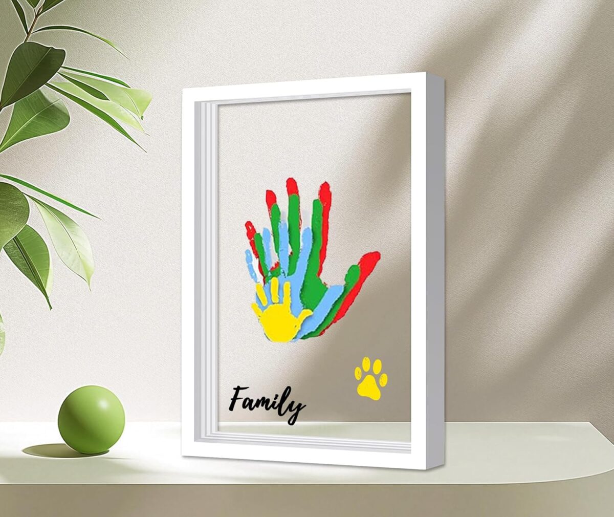 Family Handprint Frame 3
