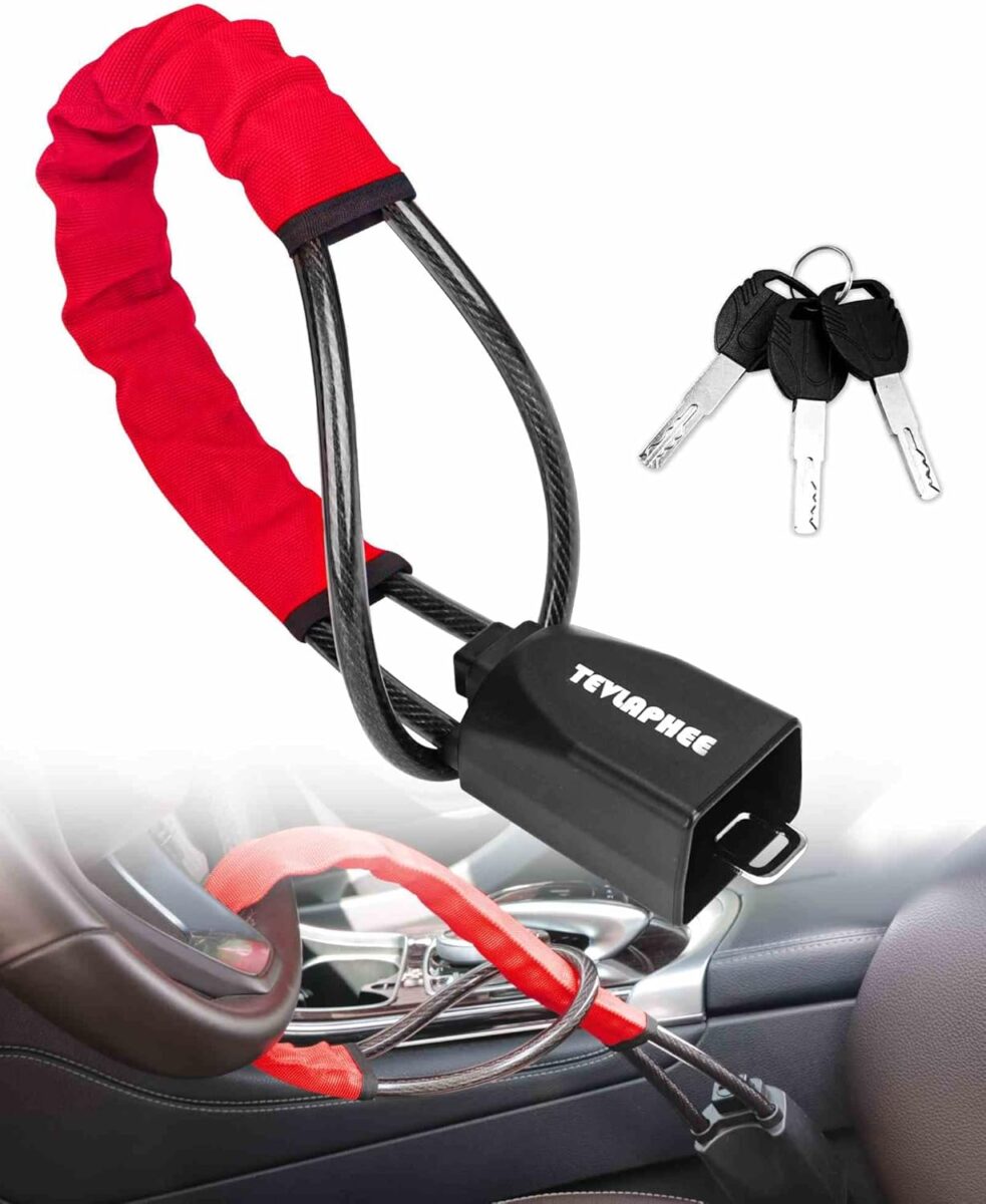 Tevlaphee Steering Wheel Lock 2