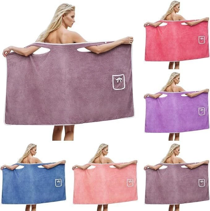 Bath Towel Wrap 3