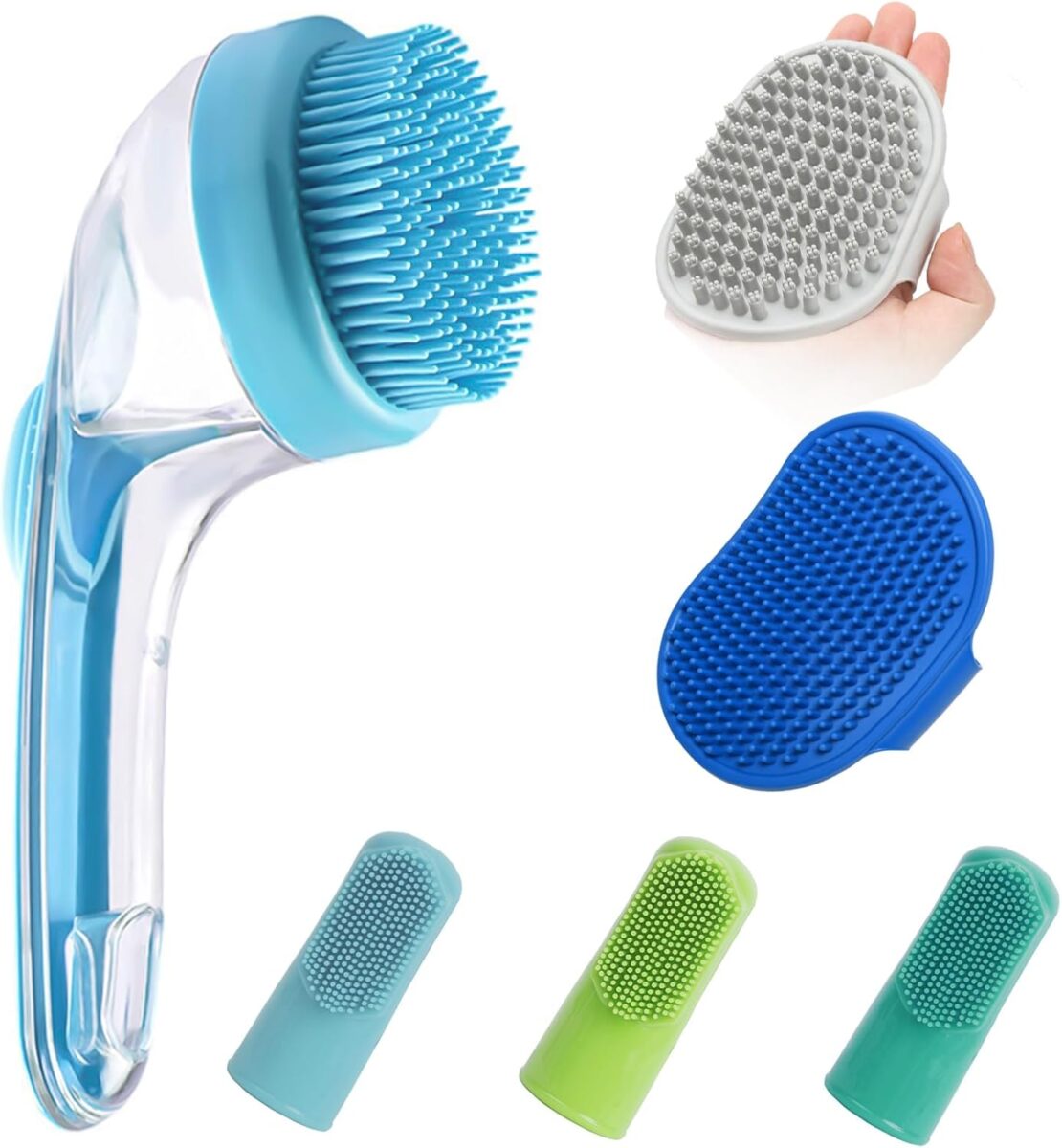 Pet Grooming Bath Massage Brush 3