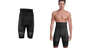 Men’s High Waist Shapewear Boxer Briefs 3