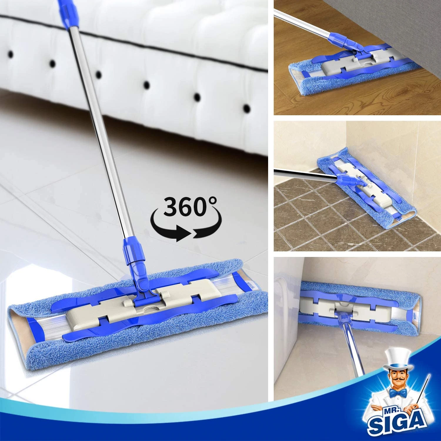 Microfiber Mop for Hardwood 2