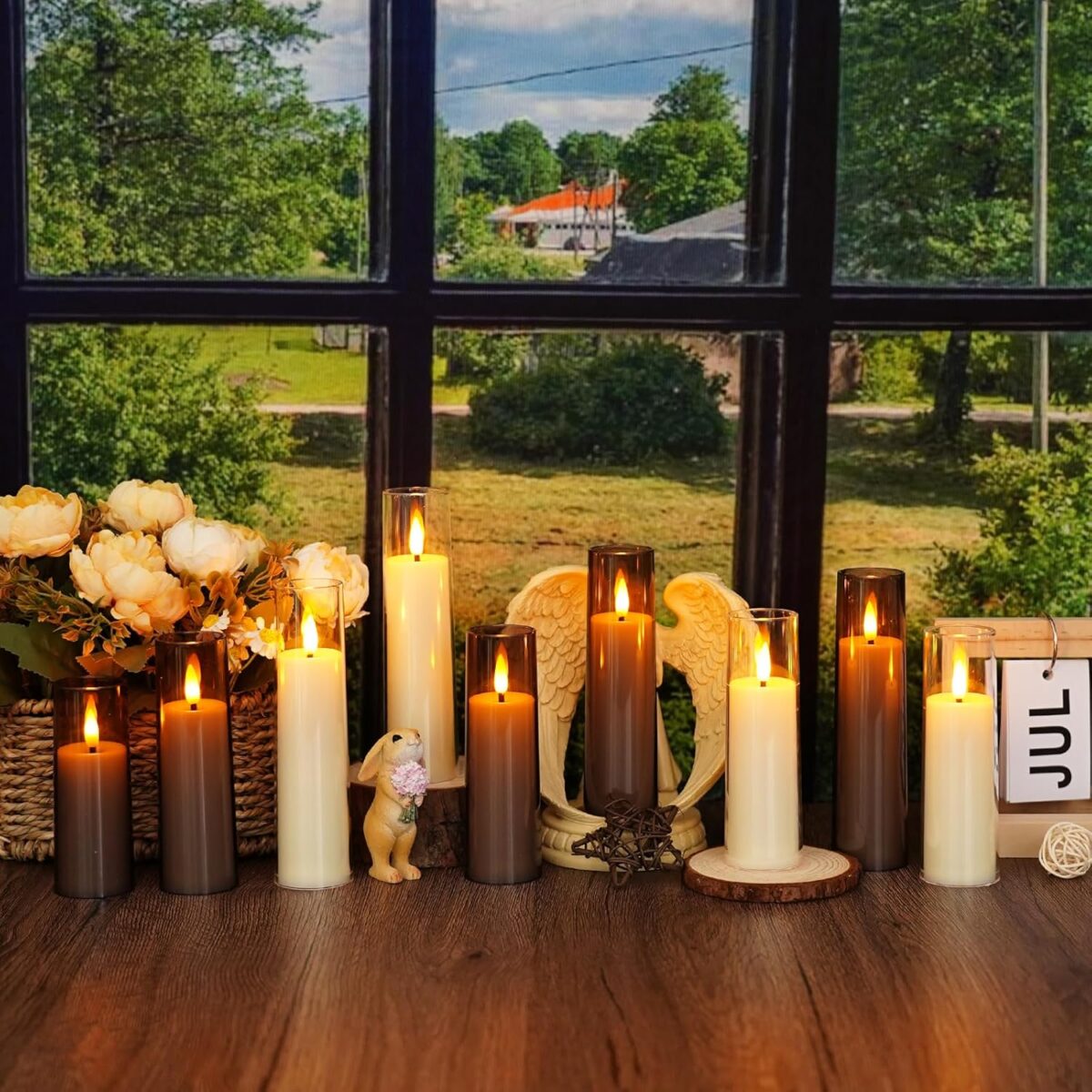 LED Acrylic Flameless Candles 2