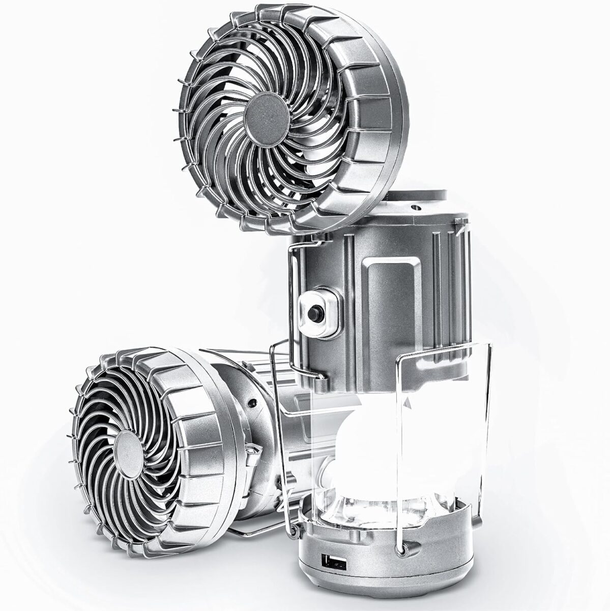 Portable Camping Lantern with Fan 2