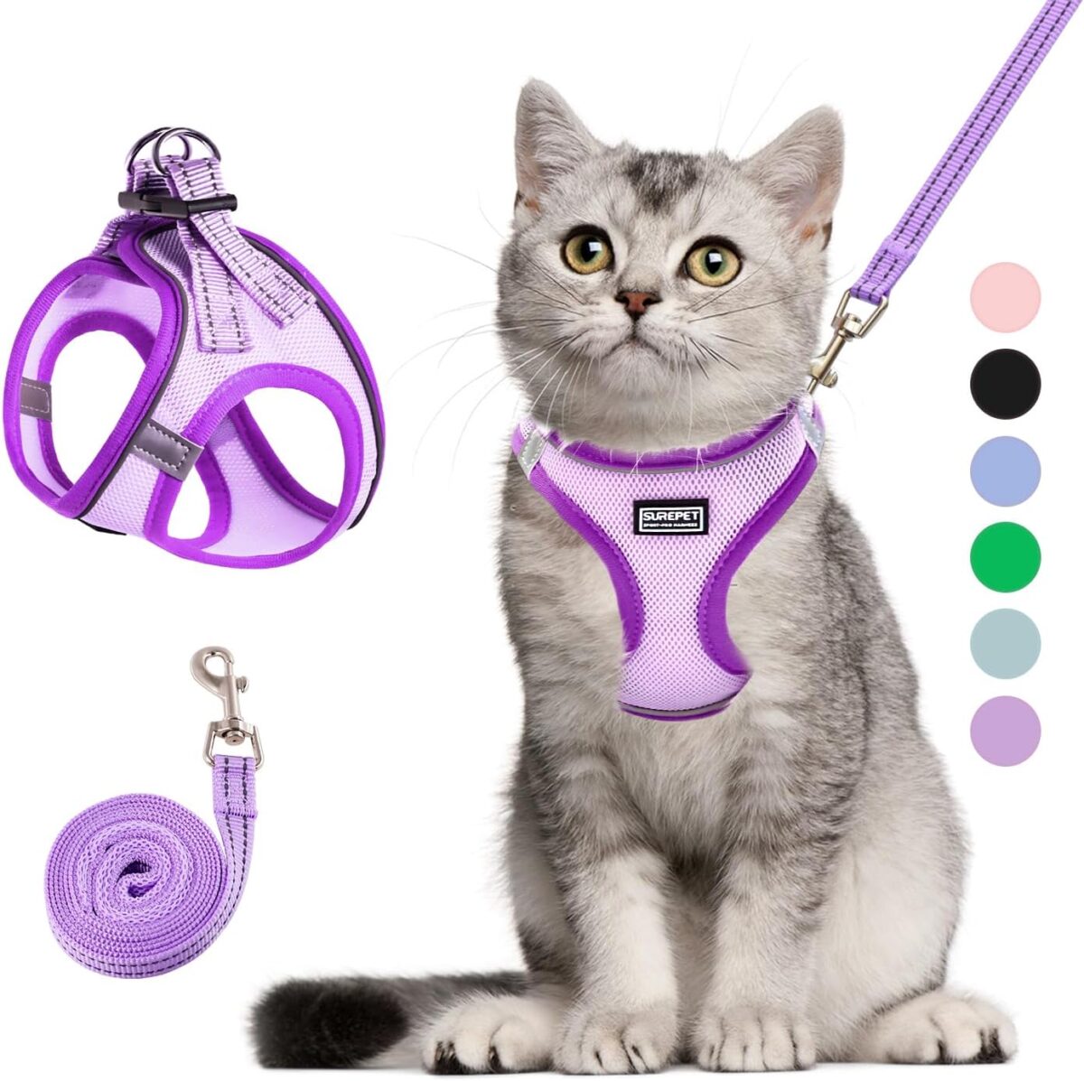 Cat Harness and Leash Set 2