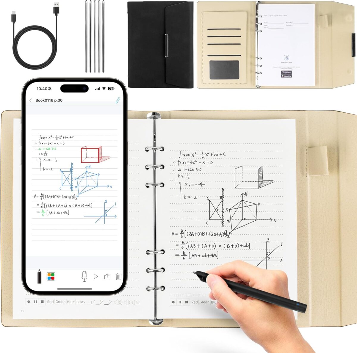 Smart Pen & Notebook Set 2