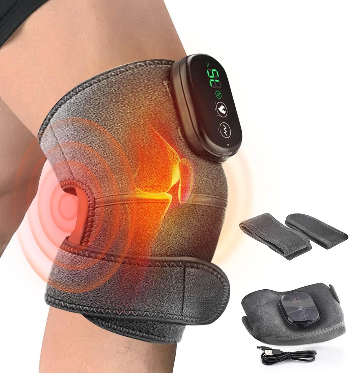 Heated Vibration Knee Massager 3