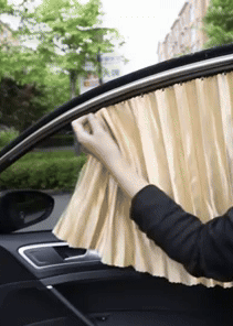 Magnetic Car Sunshade Window Curtain 2