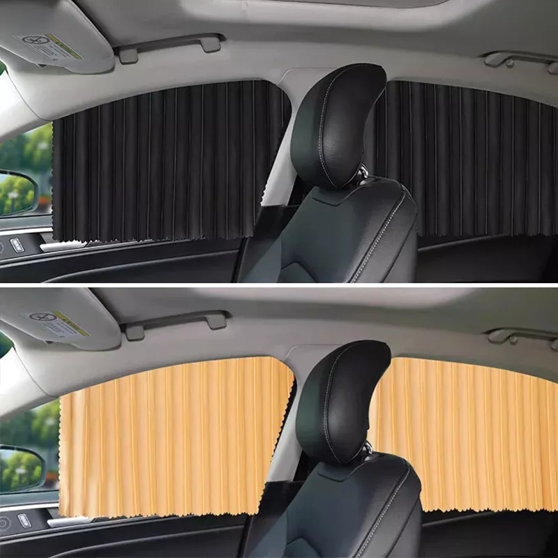 Magnetic Car Sunshade Window Curtain 3