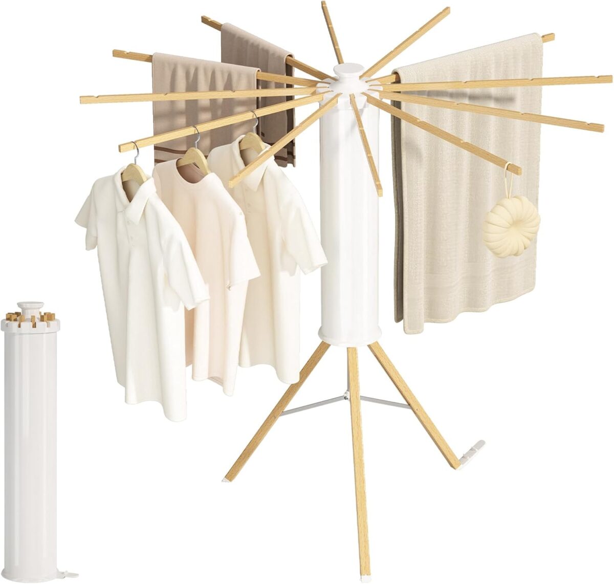 Tripod Clothes Drying Rack 2