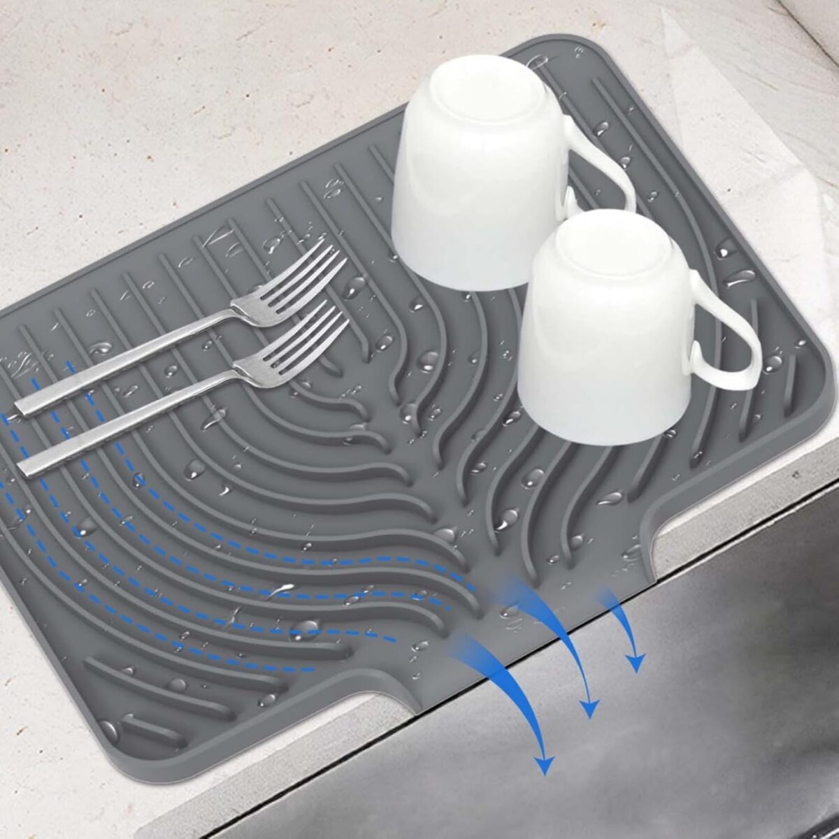 Silicone Drying Fast Water Drainage 3