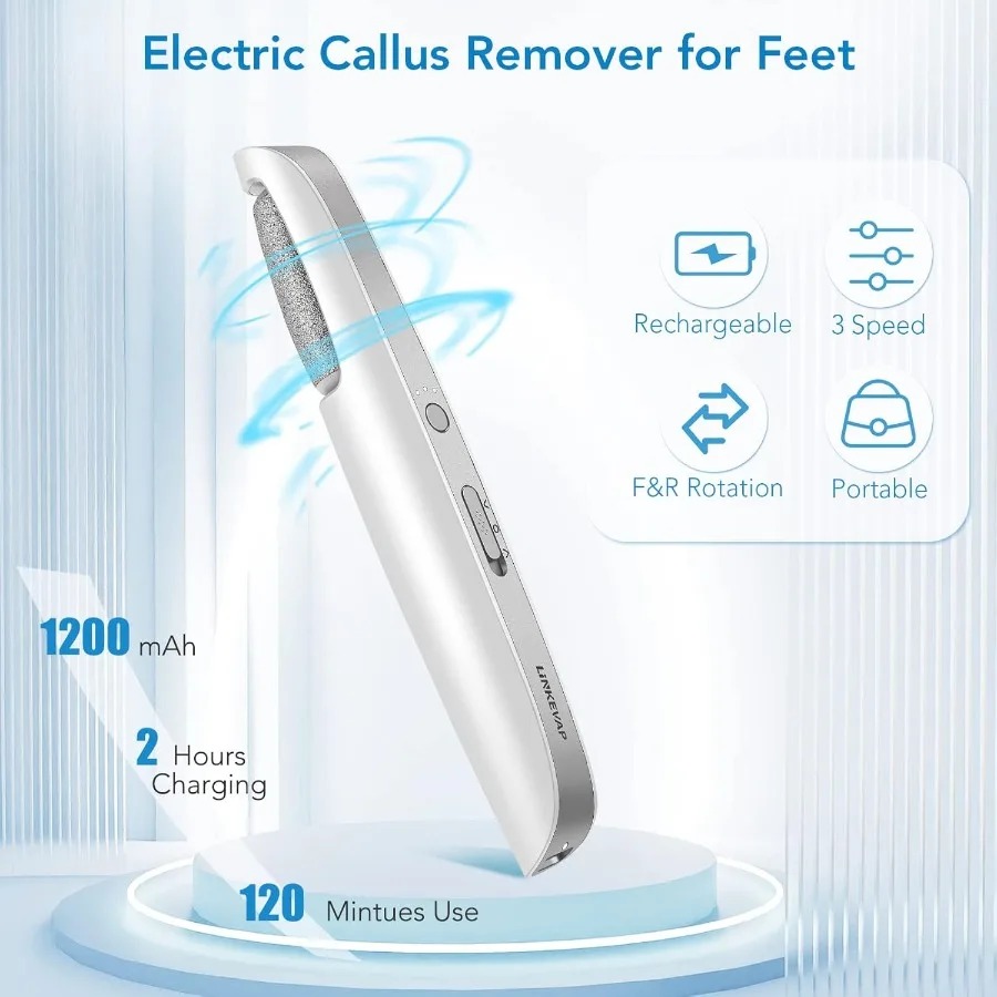 Rechargeable Electric Callus Remover 3