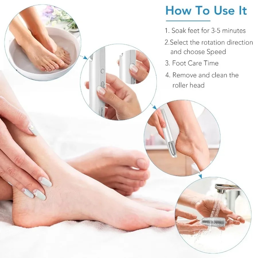Rechargeable Electric Callus Remover 6
