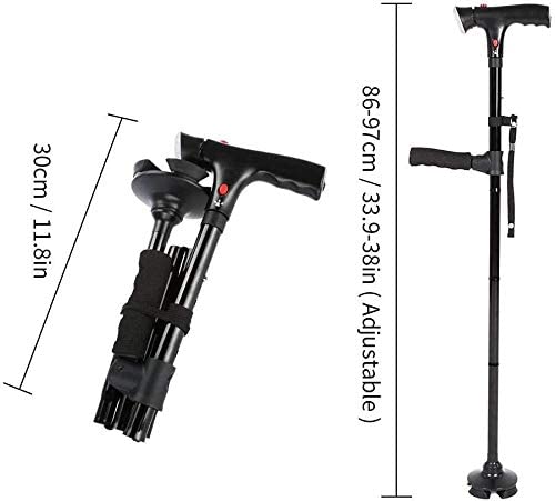 Collapsible telescopic cane 3