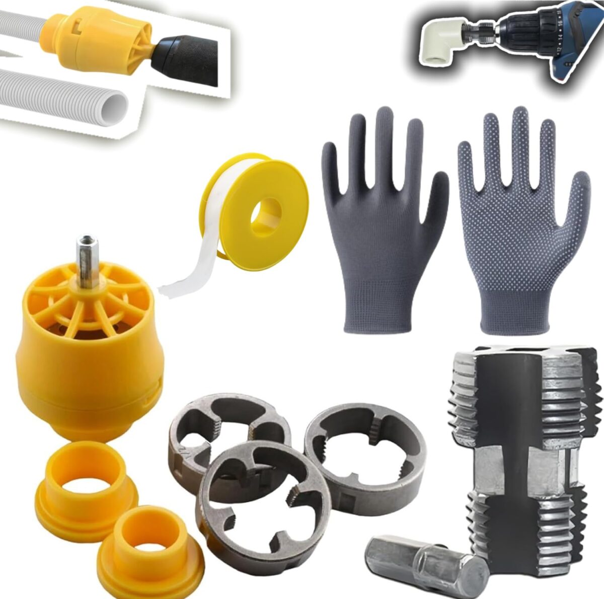 PVC Pipe Threader Kit 2