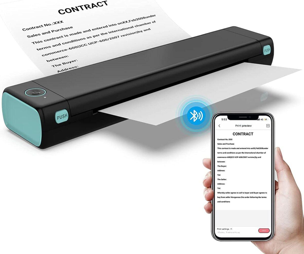 Portable Bluetooth Wireless Mobile-Printer 2