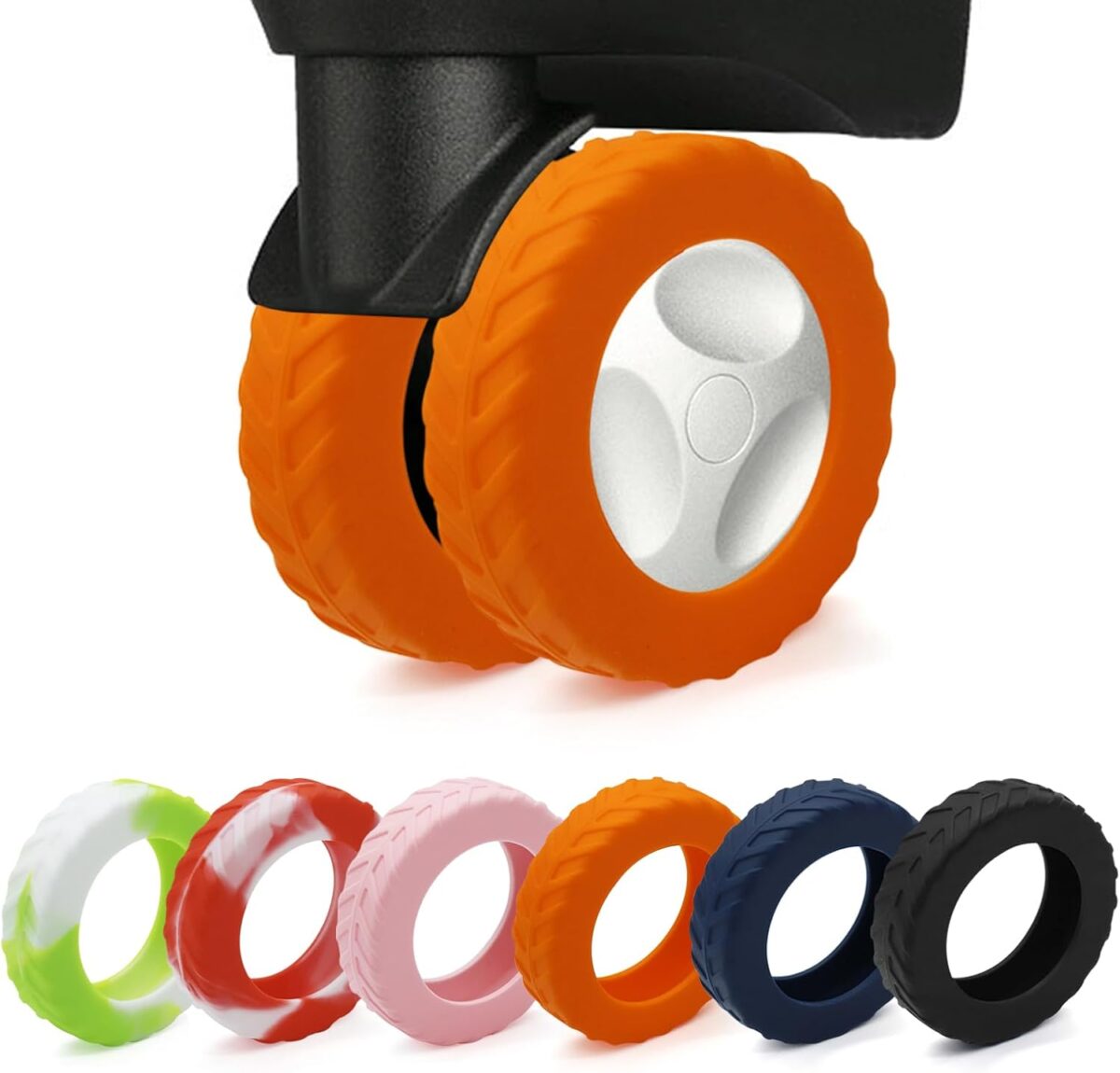 Luggage Suitcase Wheels Protection Covers 2