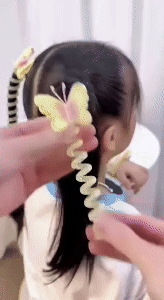 Butterfly Telephone Wire Hair Bands 3