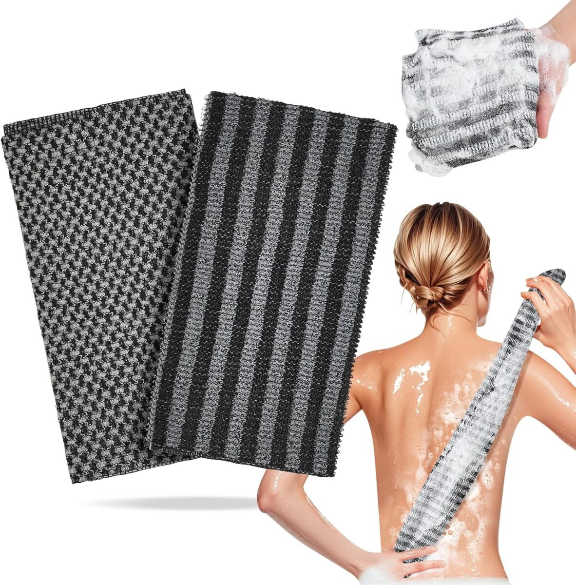 Exfoliating Shower Towel 2