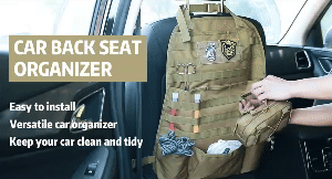 Tactical Seat Back Organizer 3