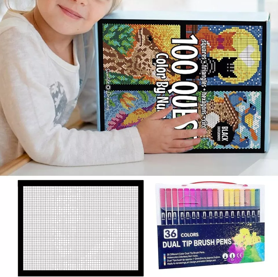 Color by Numbers Book 2