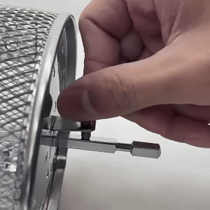 Stainless Steel Rotating Grill 3