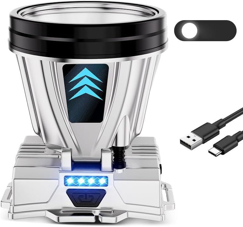 High Power Super Bright 90000 Lumen Rechargeable Headlamp 5