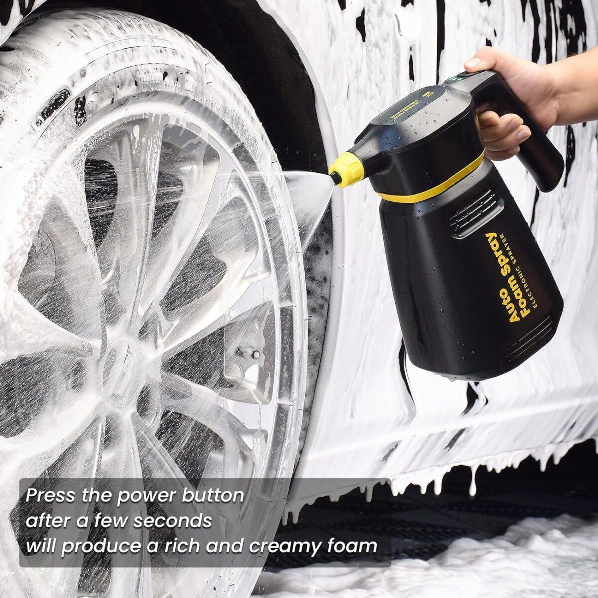 Electric Car Foam Sprayer 2