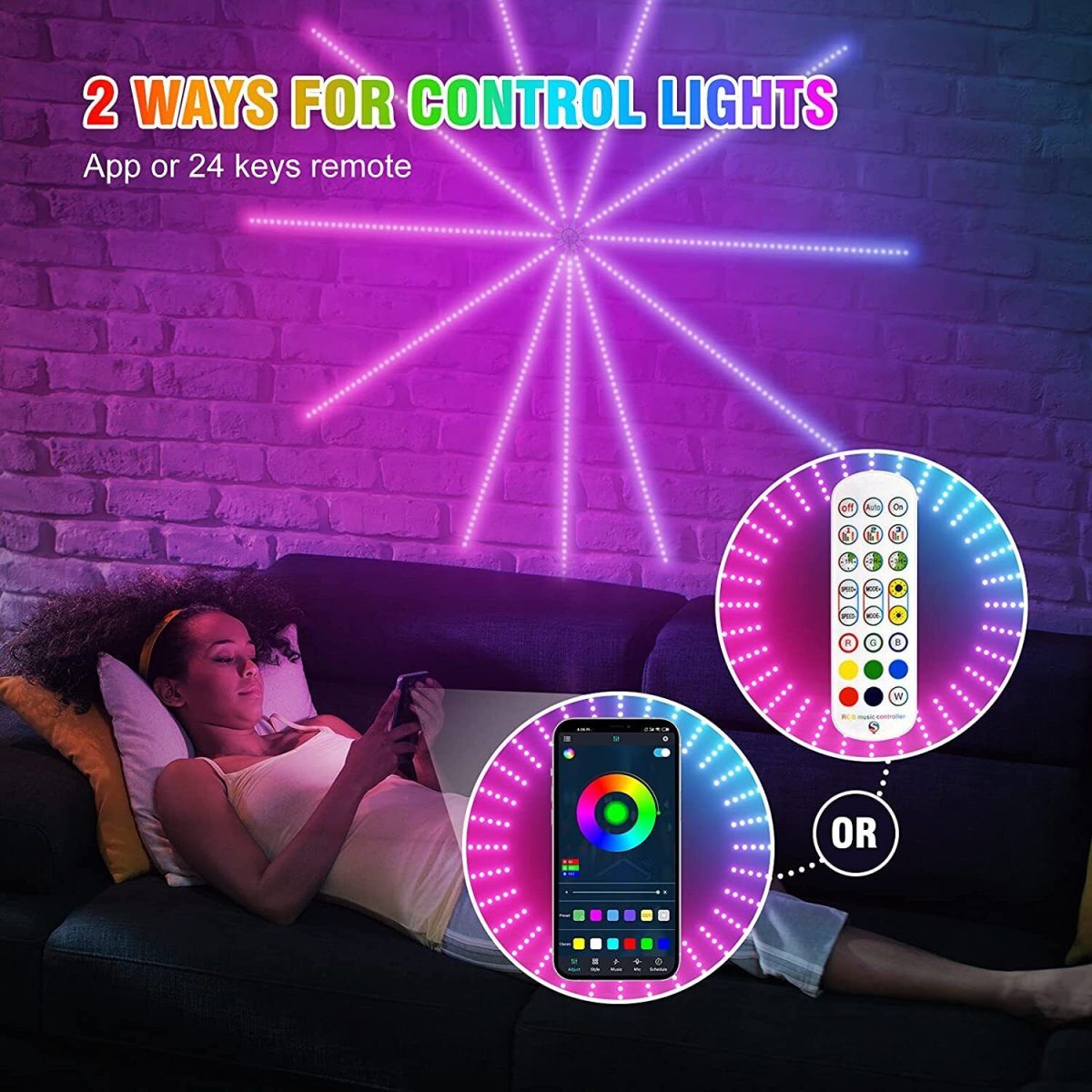 Smart Firework LED Lights 3