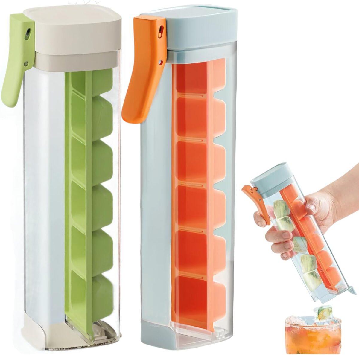 Ice Cube Mold With One Hand 2