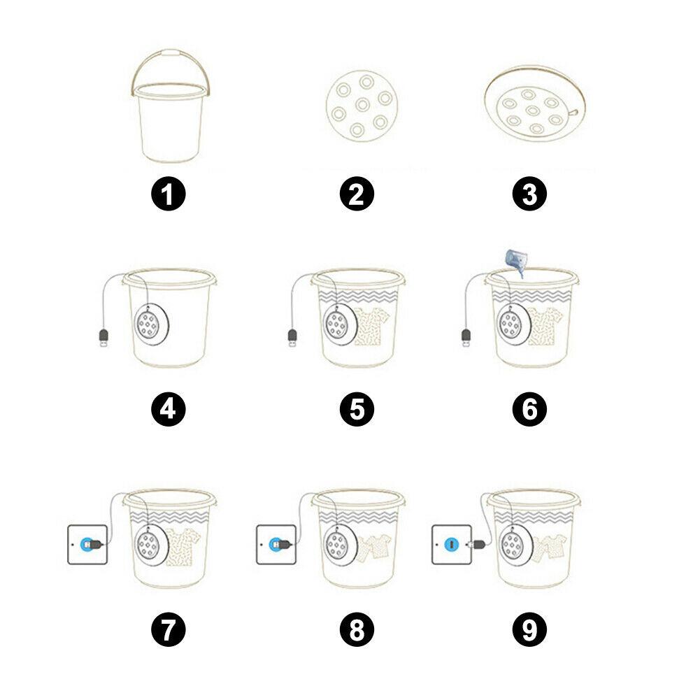 Portable Ultrasonic Washing Machines 4