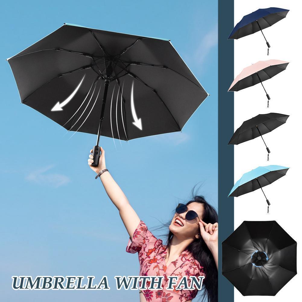 Umbrella with Fan 2