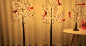 Vintage Glowing Tree 2