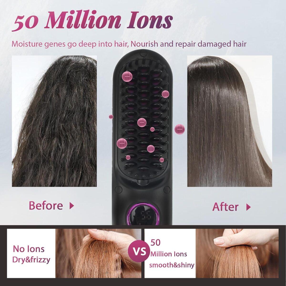 Hair Straightener Brush 2