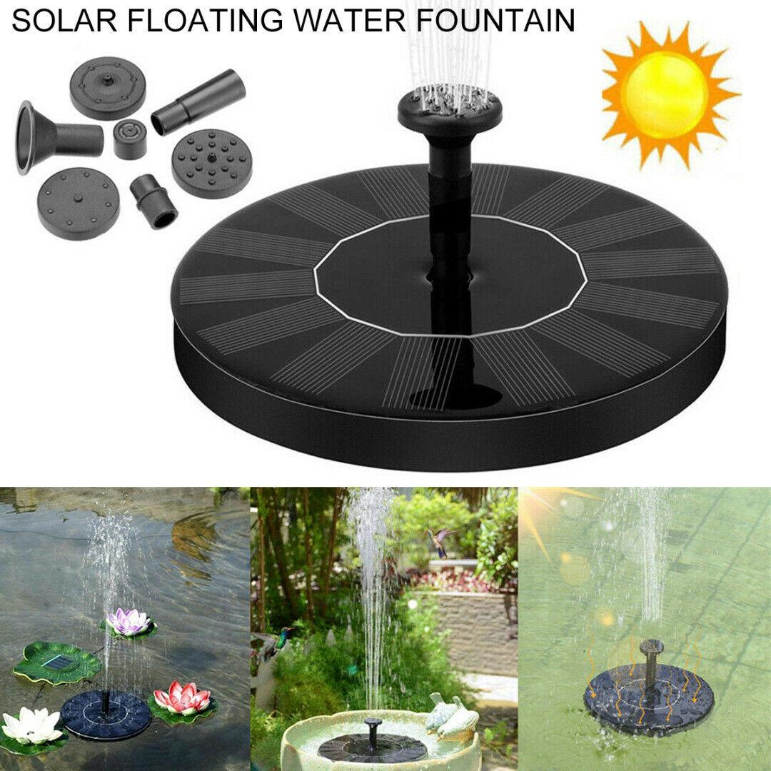 Solar Powered Fountain Pump