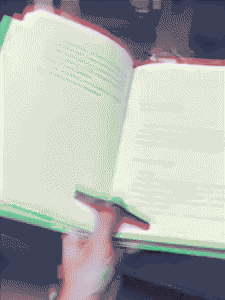 Walnut Book Page Holder 2