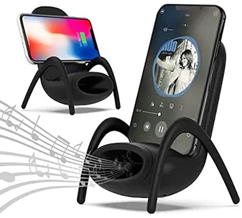Portable Mini Chair Wireless Charger With Speaker 2
