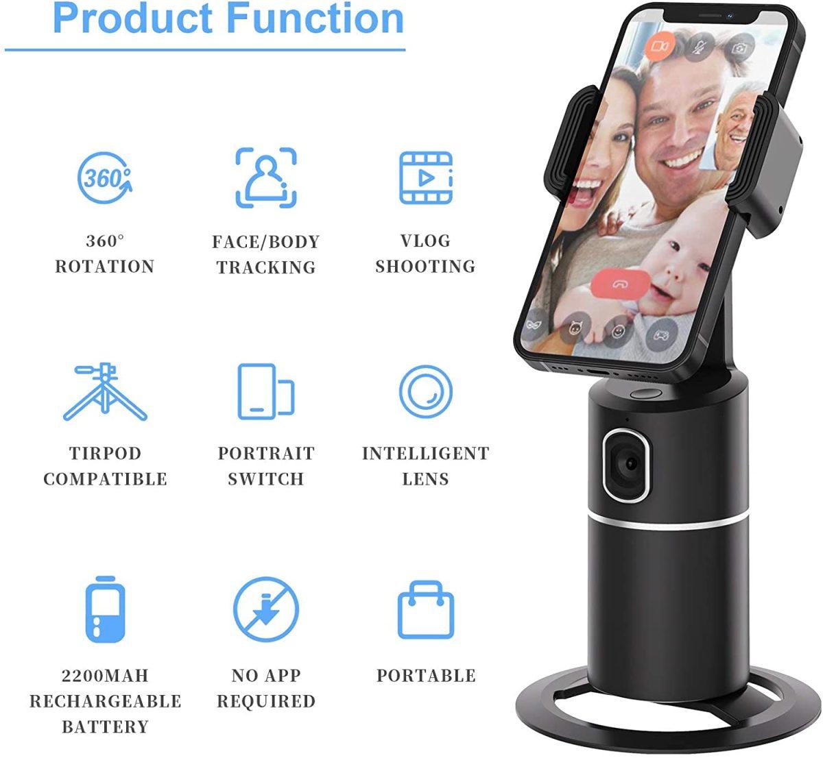 Auto Tracking Phone Holder 4