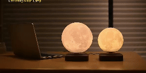 Levitating Saturn Lamp 2