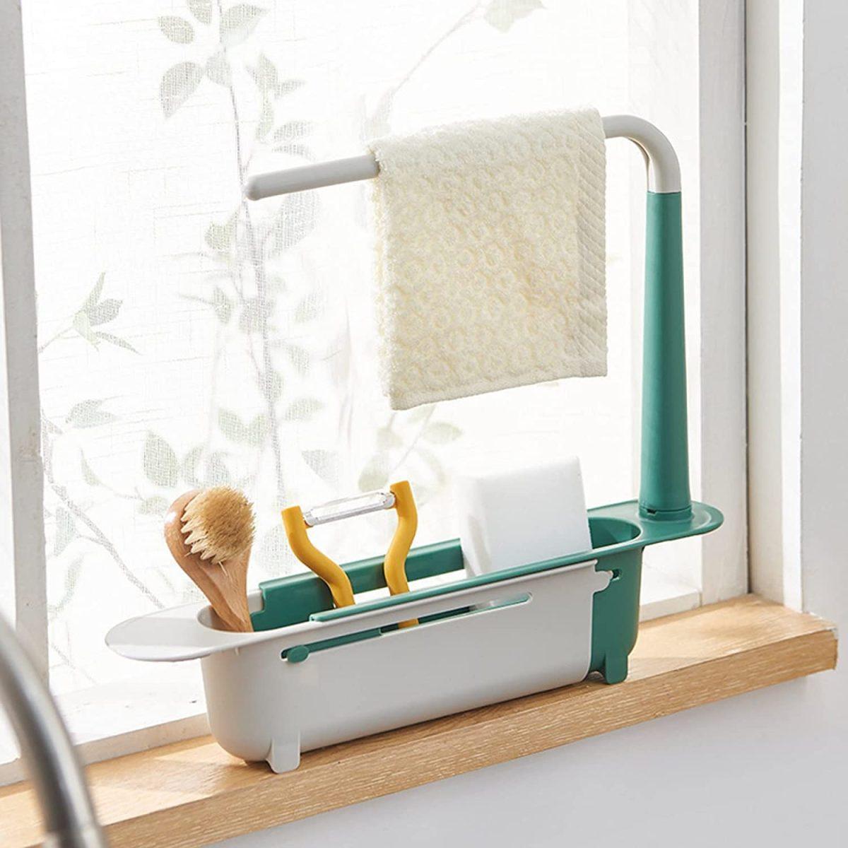 Telescopic Sink Storage Rack 2