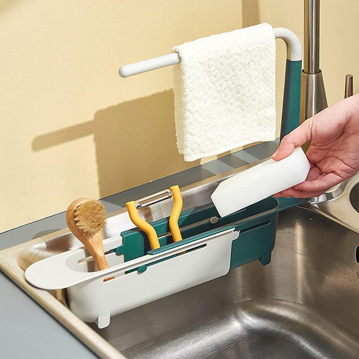 Telescopic Sink Storage Rack 3