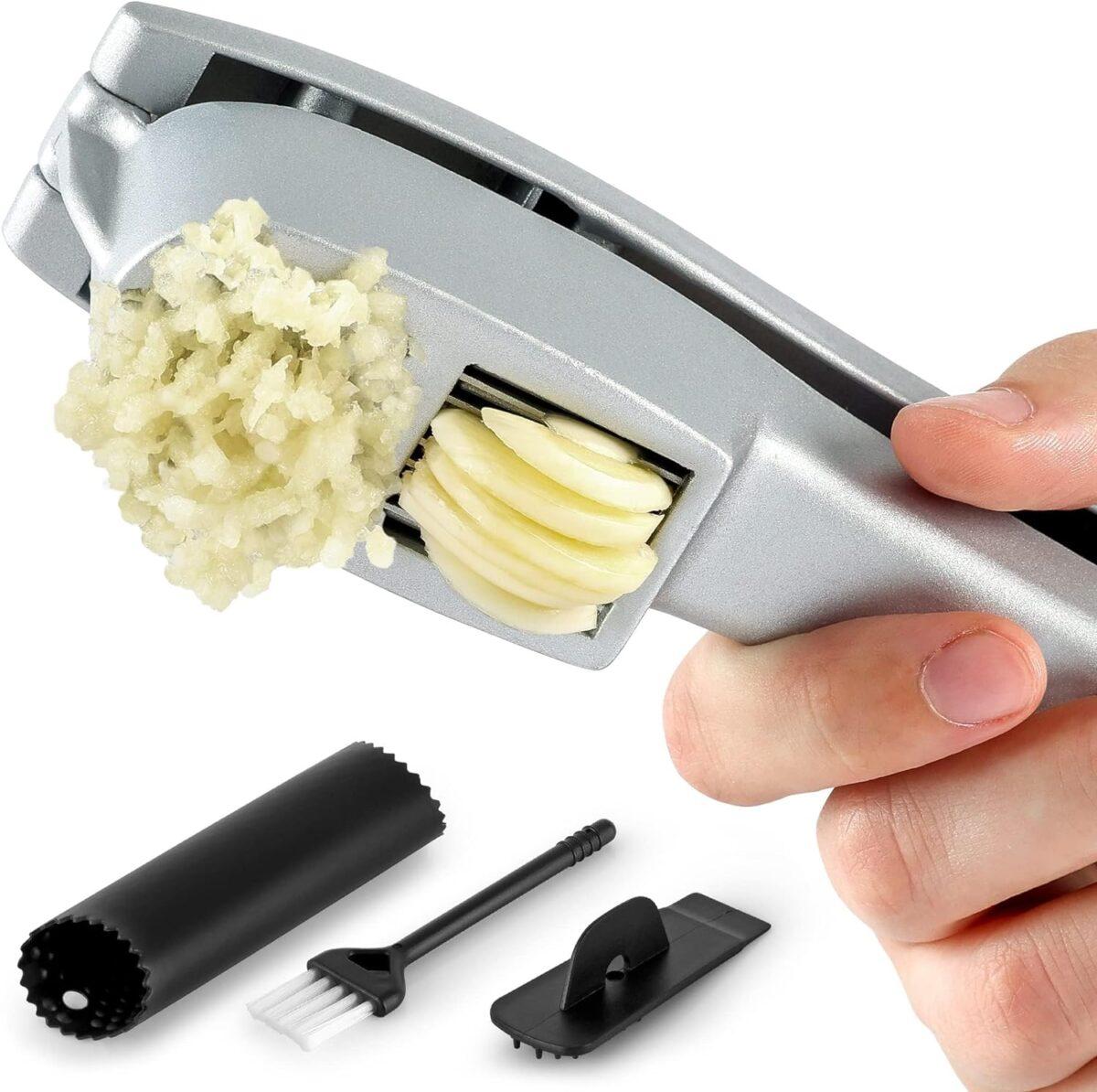 Kitchen Garlic Press Set 2