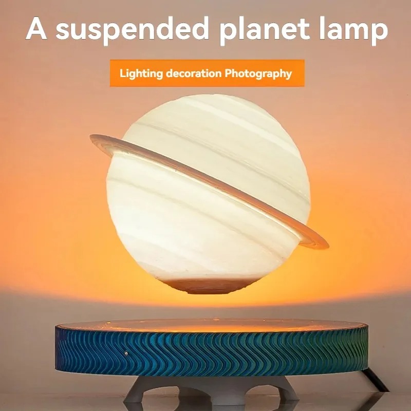 Levitating Saturn LED Lamp 4