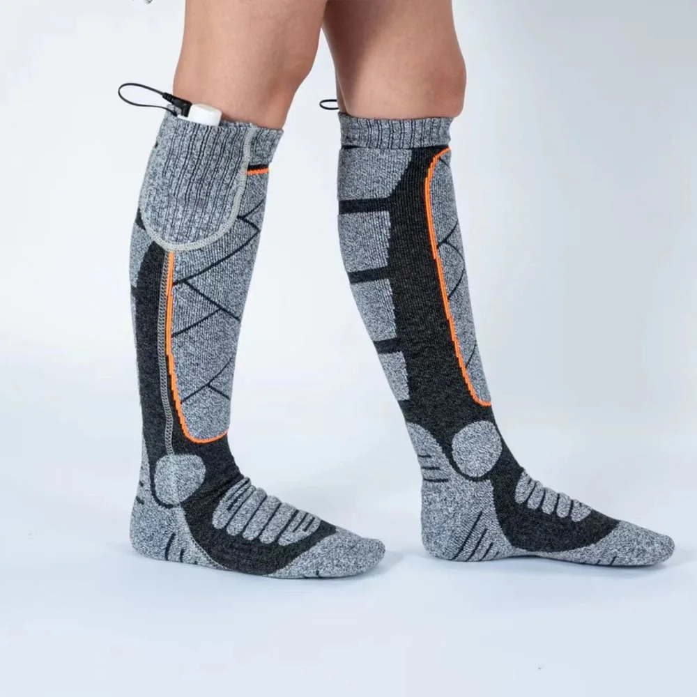 5000 mA Power Bank Heated Winter Socks 6