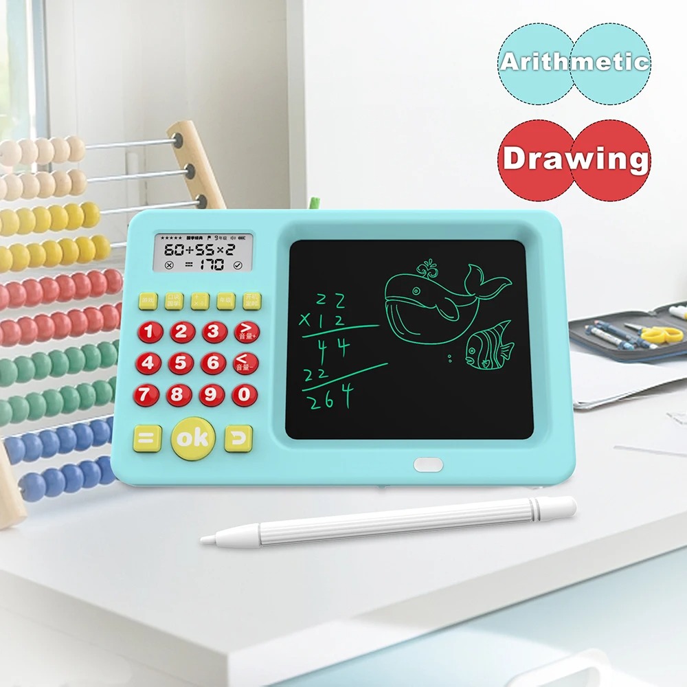 Magic LCD Writing Tablet with Math Games & Sound 2